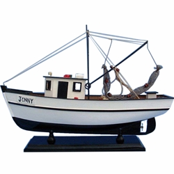 Forrest Gump - Jenny Shrimp Boat 16in Wooden Model Ship